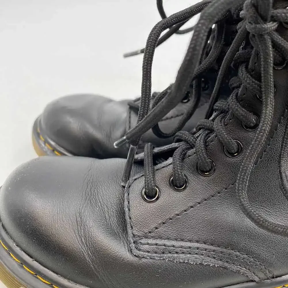 Dr. Martens Black Synthetic Rain Boots | Girls Size 1G (Regular)